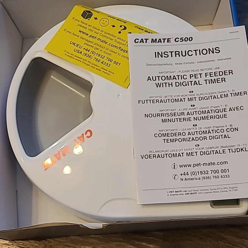 Cat Mate C500,automatic feeder